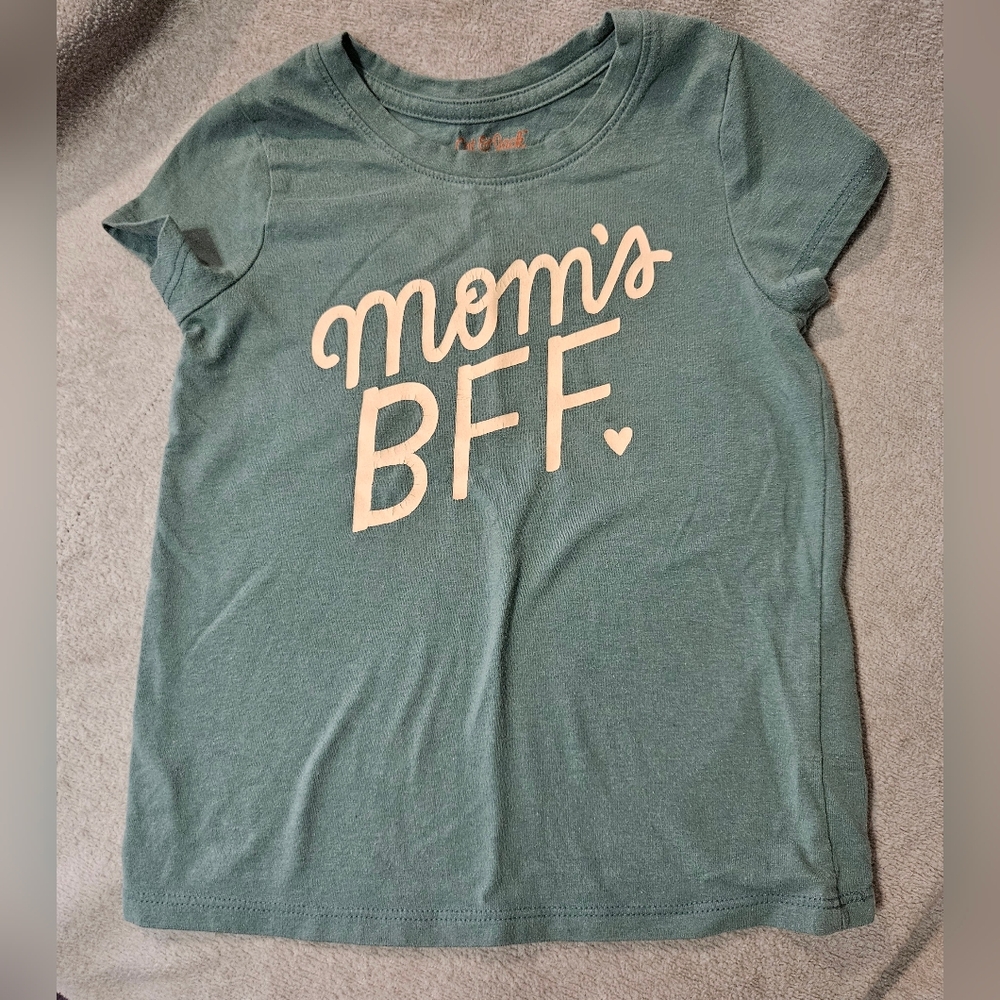Cat & Jack Toddler "Mom's BFF" Short Sleeve T-shirt